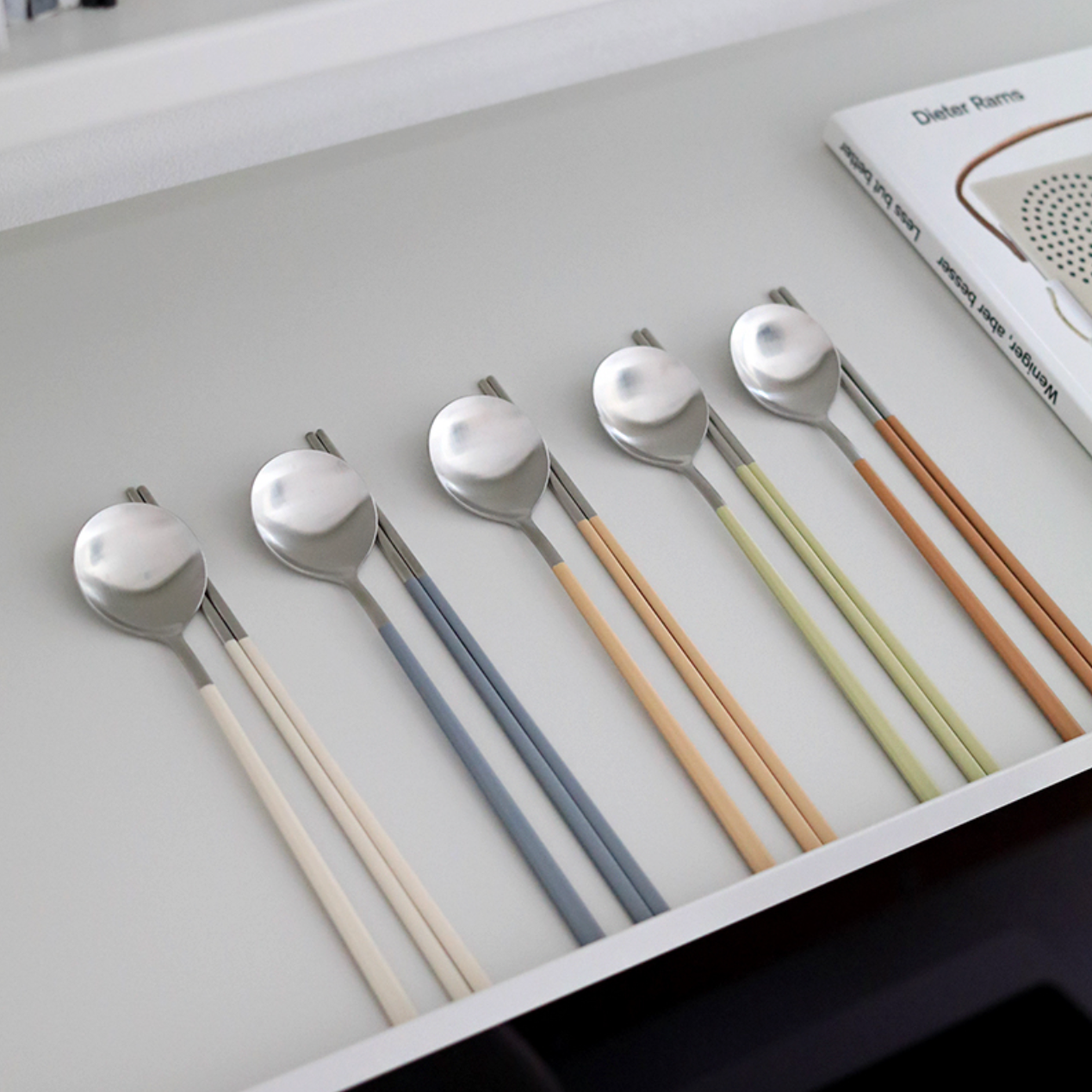 Pantone Korean Spoon and Chopsticks Rests