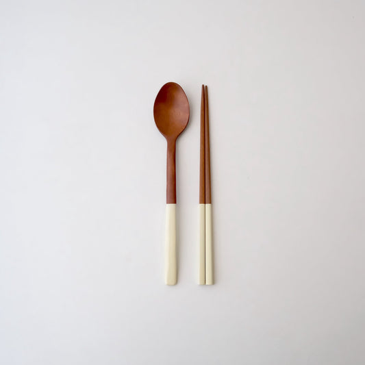 Jujube Wood Spoon and Chopsticks Set