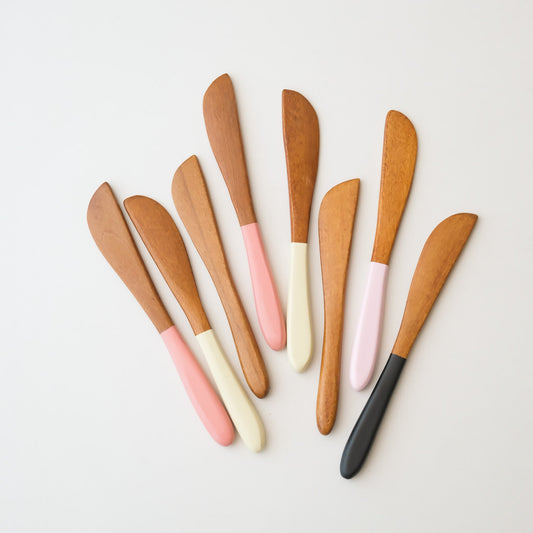 Wood Butter Knife (5 Colors)